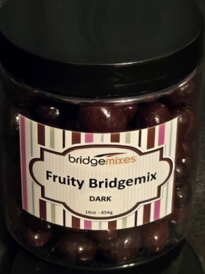Fruity Bridgemix - Dark Chocolate - 16 oz Jar