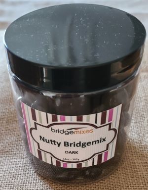 Almond Lovers Bridgemix - Milk/Dark Chocolate - 16 oz Jar
