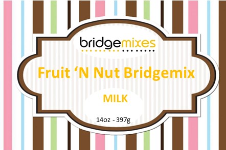 Fruit 'N Nut Bridgemix - Milk Chocolate - 14 oz Jar