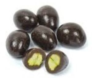 Dark Chocolate Pistachios - 8oz Jar