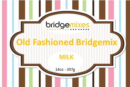Old Fashioned Bridgemix - Milk Chocolate - 14 oz Jar