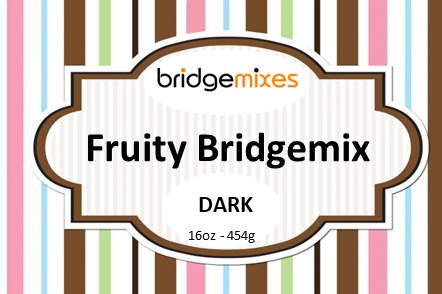 Fruity Bridgemix - Dark Chocolate - 16 oz Jar