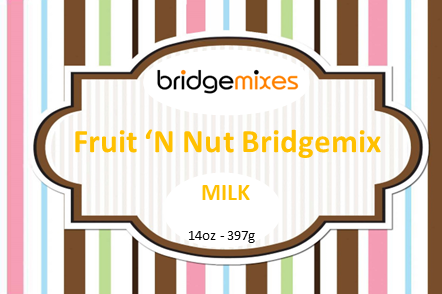 Fruit 'N Nut Bridgemix - Milk Chocolate - 14 oz Jar