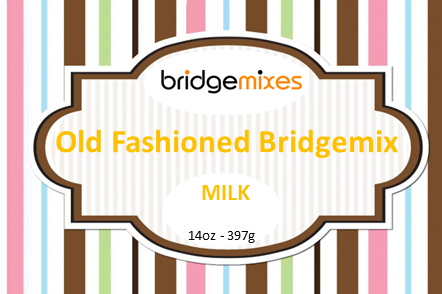 Old Fashioned Bridgemix - Milk Chocolate - 14 oz Jar
